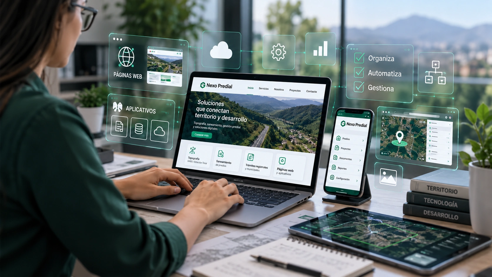 Páginas web y aplicativos